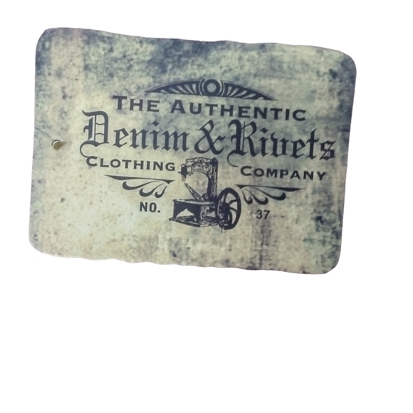 NWT The Authentic Denim & Rivets Men's Shirt Sleeve Shirt Size XXL - Picture 5 of 6